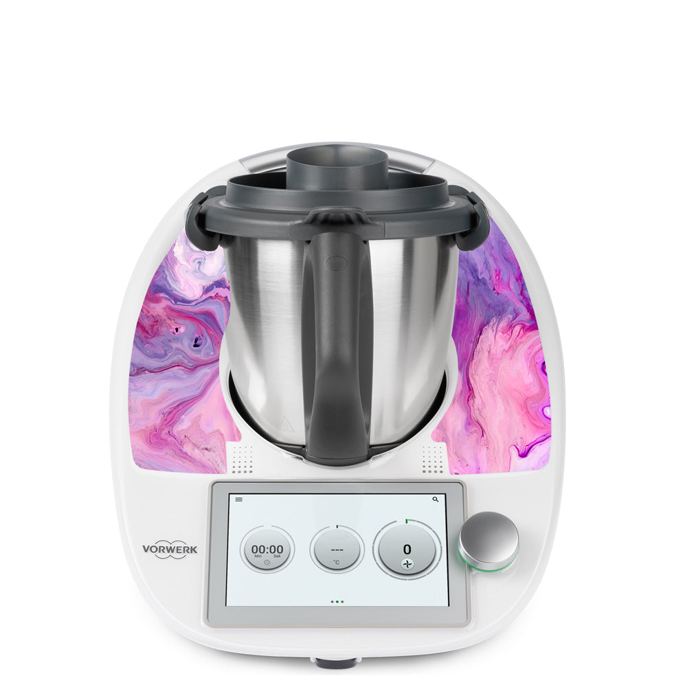 Purple Marble Swirl Thermomix TM6 Minimal Skin