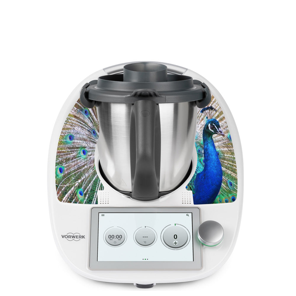 Peacock Majesty Thermomix TM6 Minimal Skin