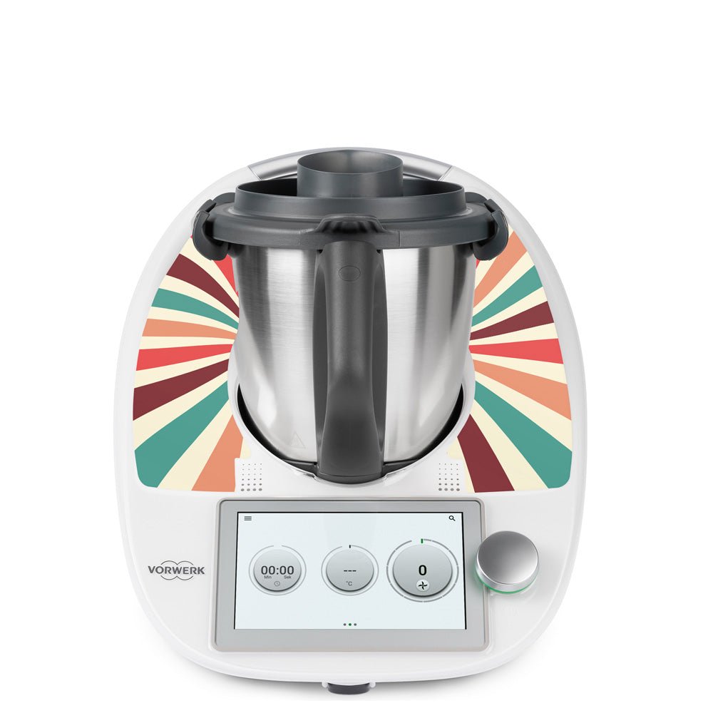Retro Stripes Thermomix TM6 Minimal Skin