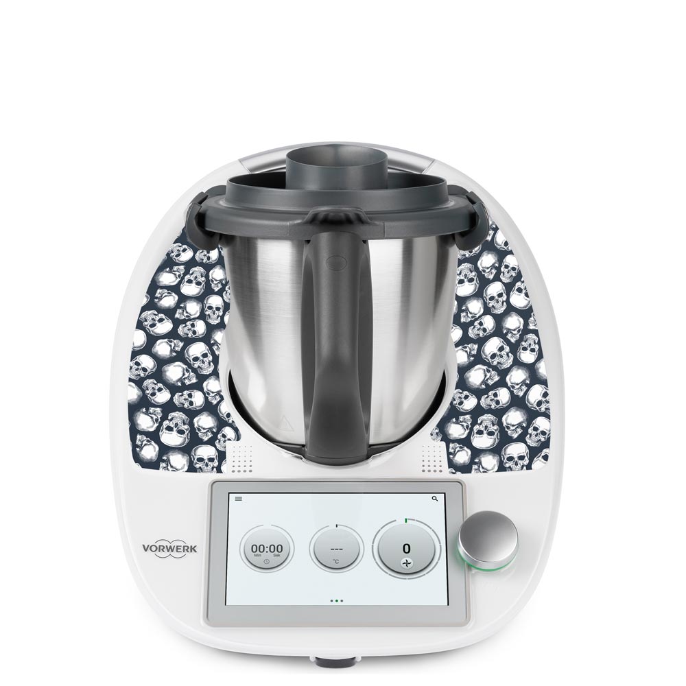 Skull Print Thermomix TM6 Minimal Skin