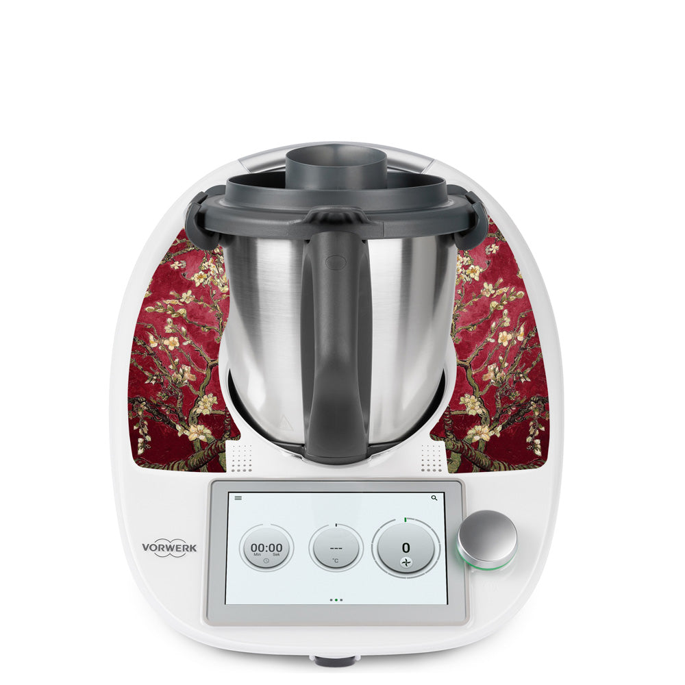 Red Blossoming Almonds Thermomix TM6 Minimal Skin