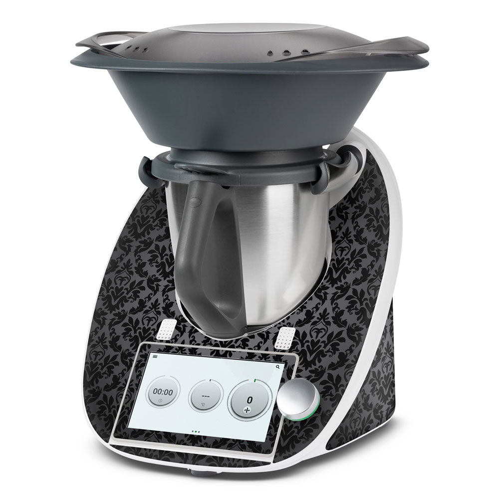Damask Black Thermomix TM6 Skin