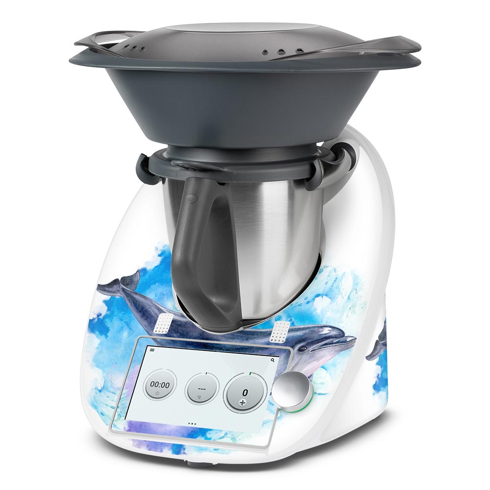 Dolphin Splash Thermomix TM6 Skin