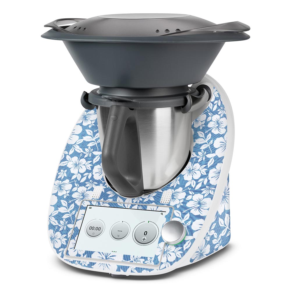 Hibiscus Blue Thermomix TM6 Skin