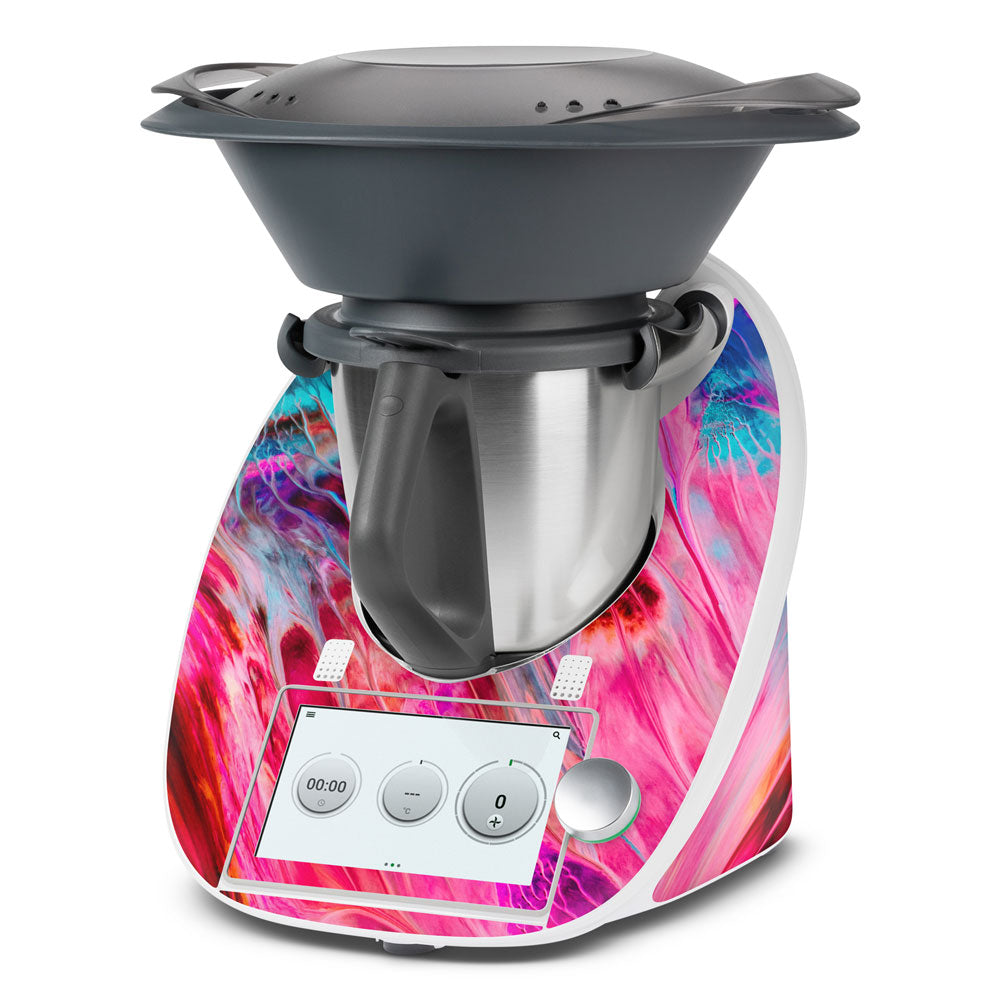 Pink Abstract Thermomix TM6 Skin