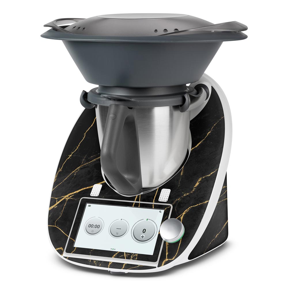 Gold Streak Marble Thermomix TM6 Skin