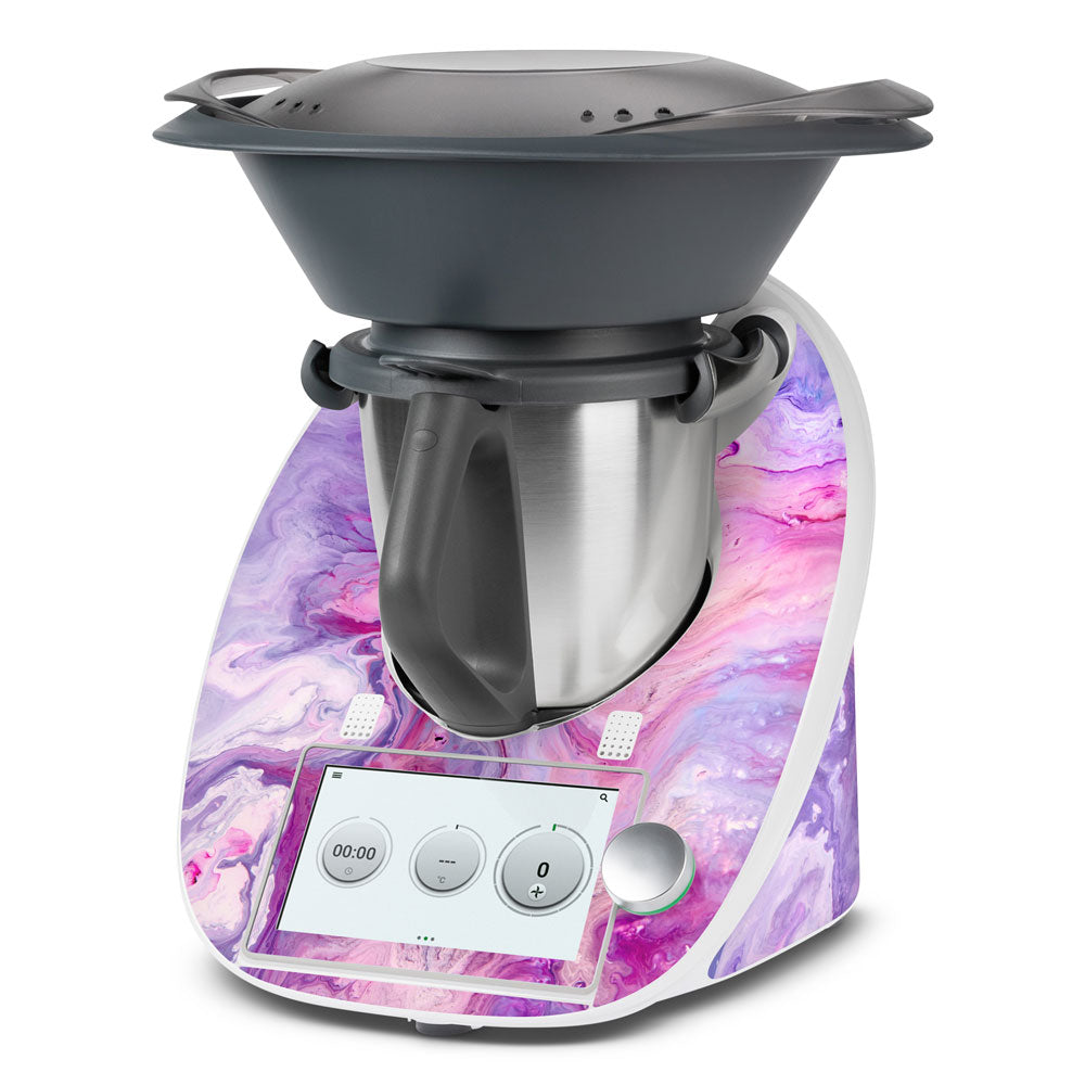 Purple Marble Swirl Thermomix TM6 Skin