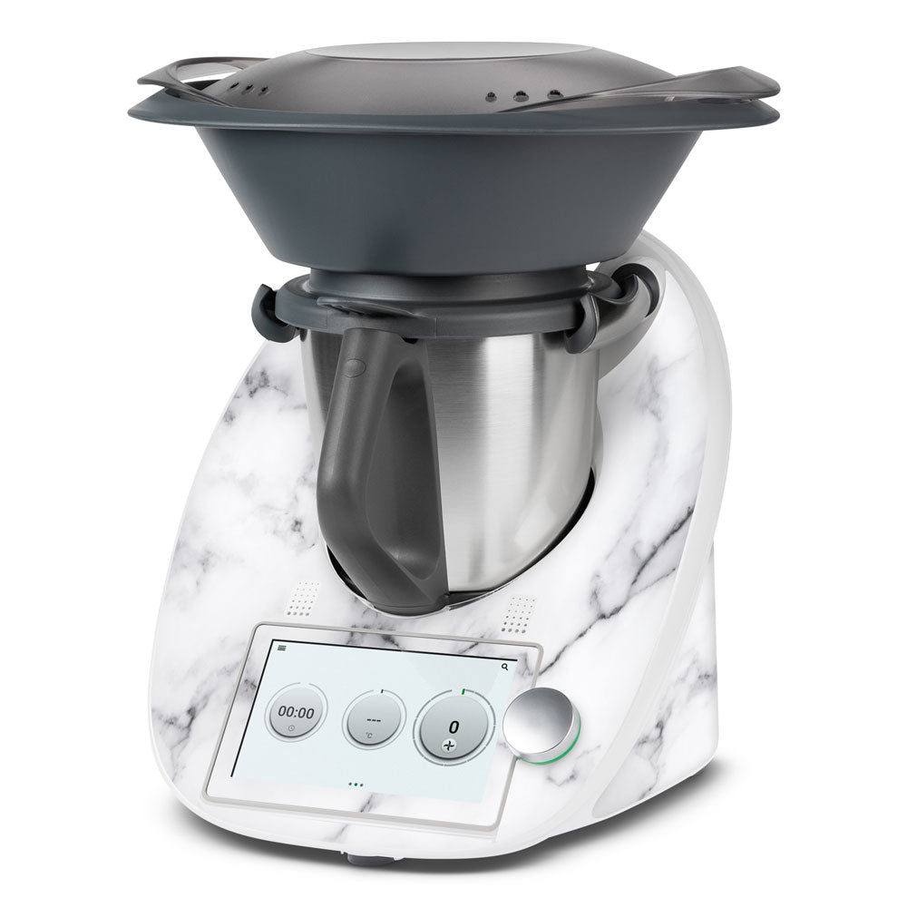 White Marble III Thermomix TM6 Skin