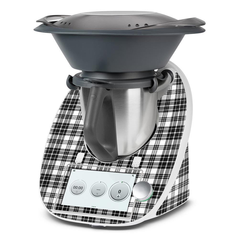 Black Plaid Thermomix TM6 Skin