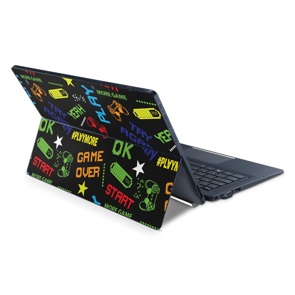Game Over Toshiba X30T Skin