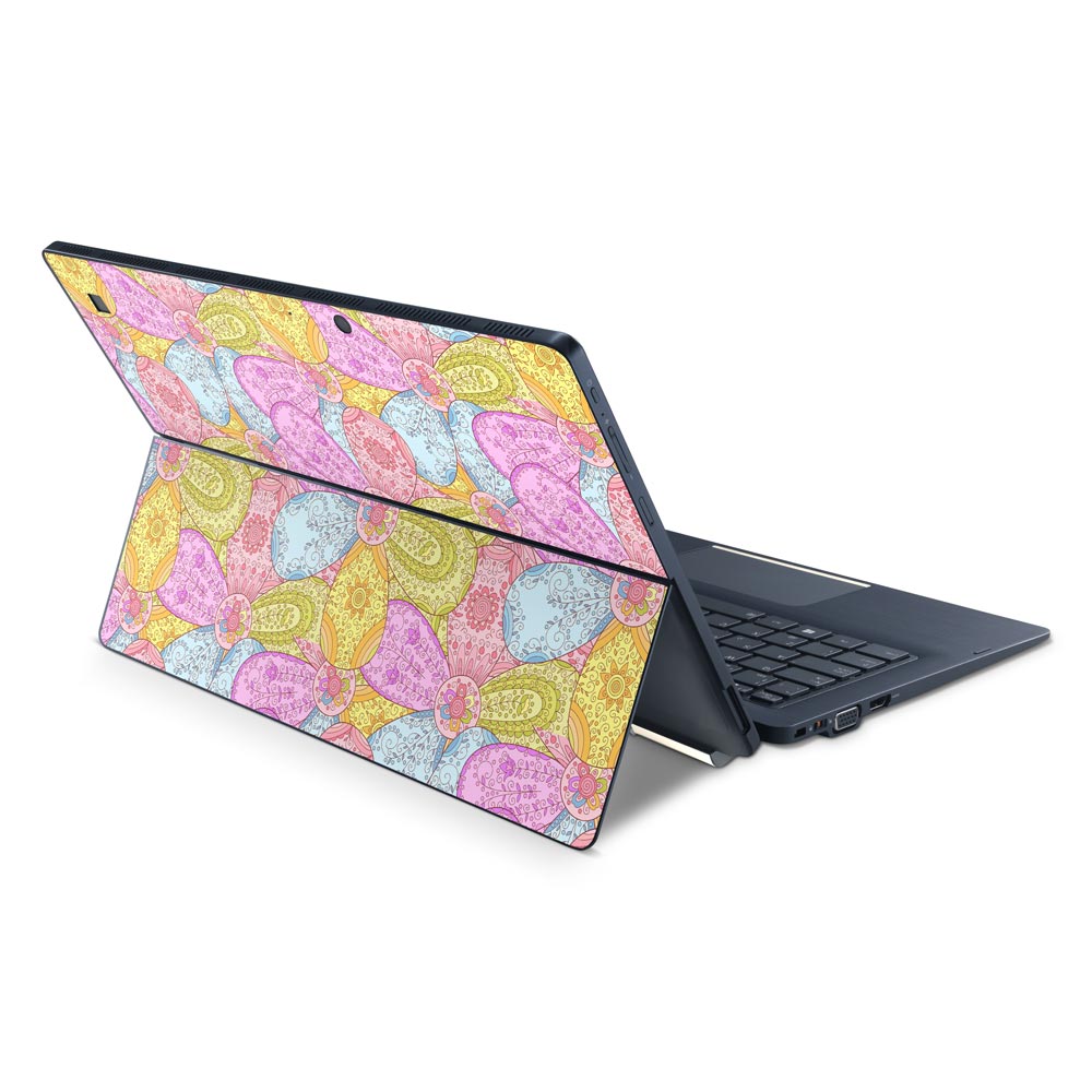 Happy Flowers Toshiba X30T Skin
