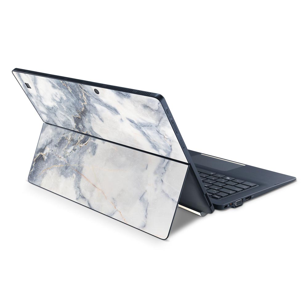 Grey Gold Marble Toshiba X30T Skin