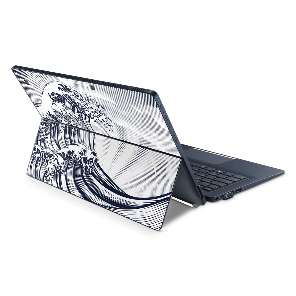 Ocean Great Wave Toshiba X30T Skin