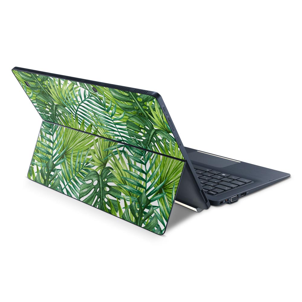 Watercolour Palm Leaves Toshiba X30T Skin