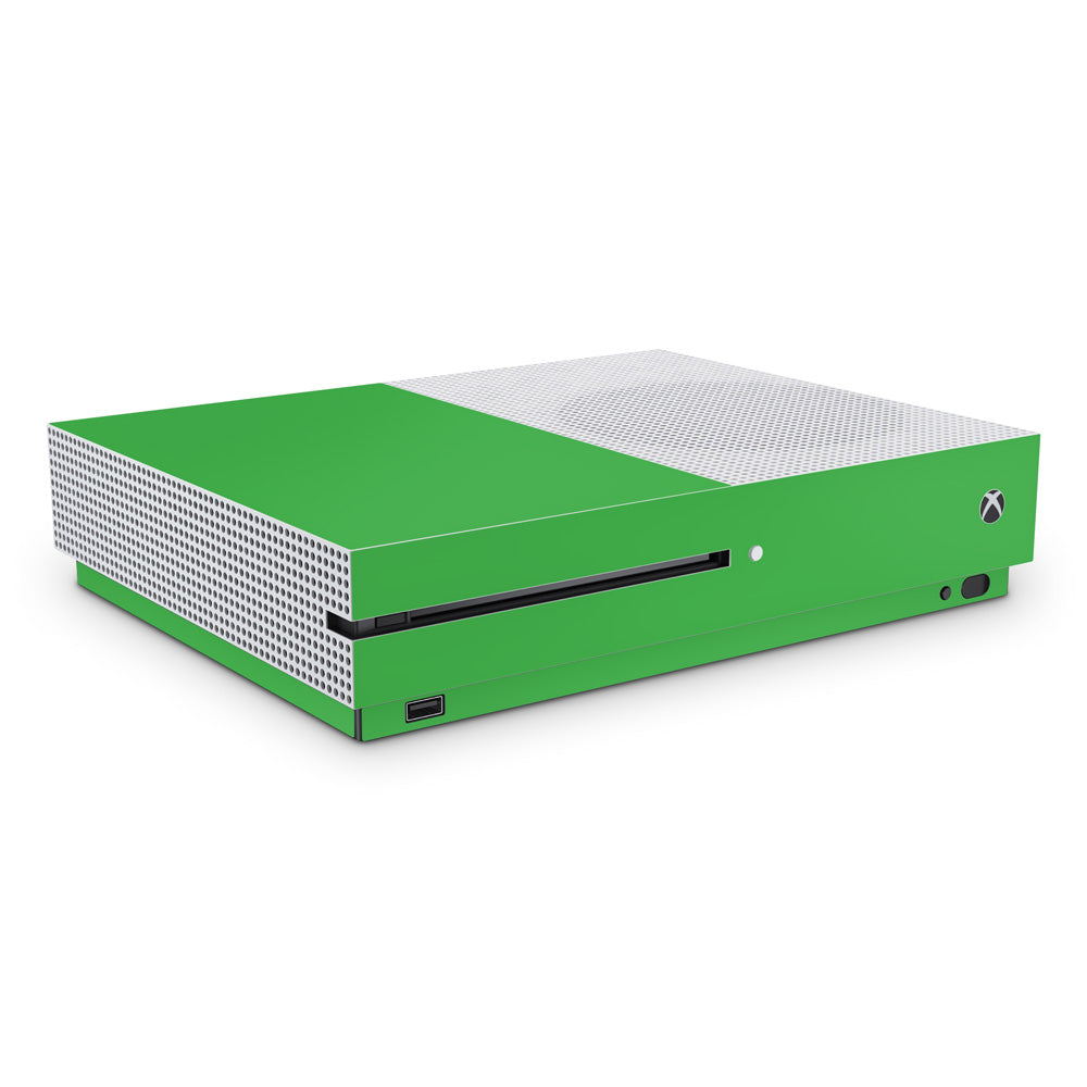 Green Xbox One S Console Skin