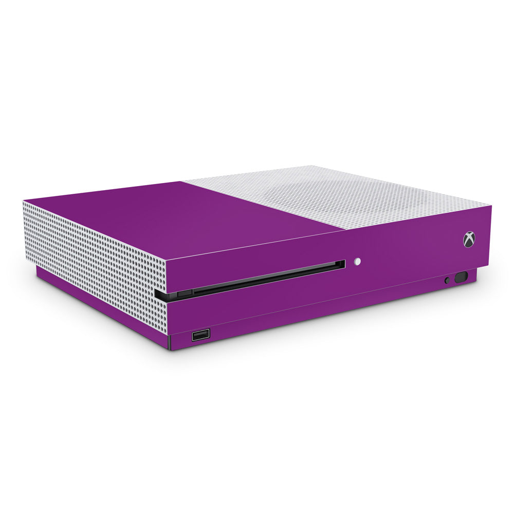 Purple Xbox One S Console Skin