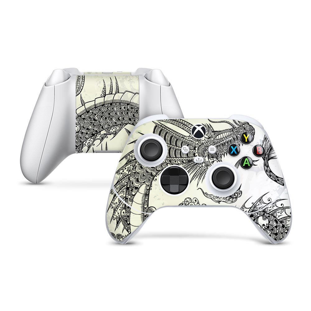 Oriental Dragon Xbox Series S Controller Skin