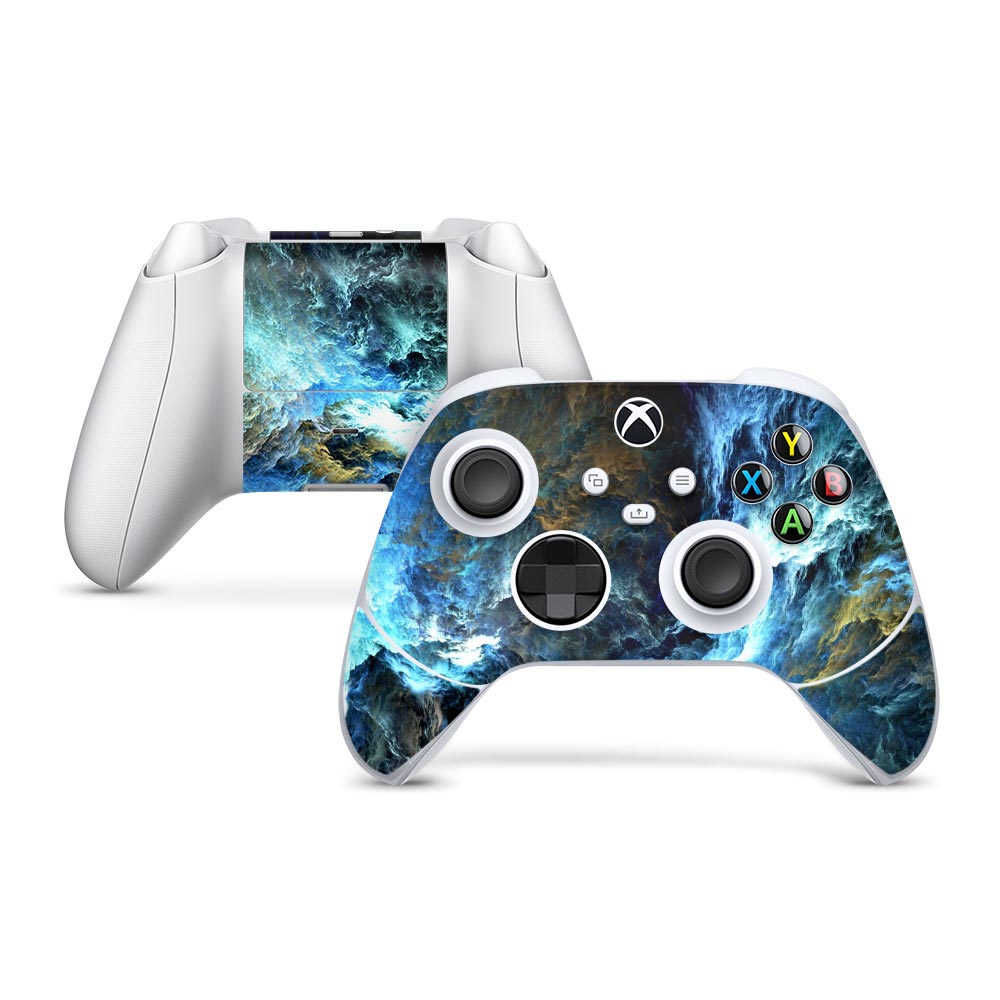 Fractal Storm Xbox Series S Controller Skin