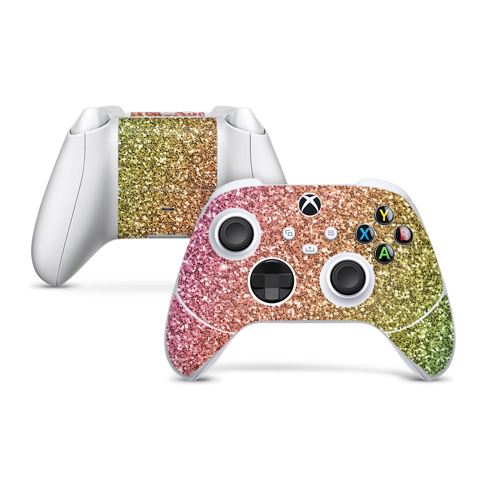 Rainbow Ombre I Xbox Series S Controller Skin