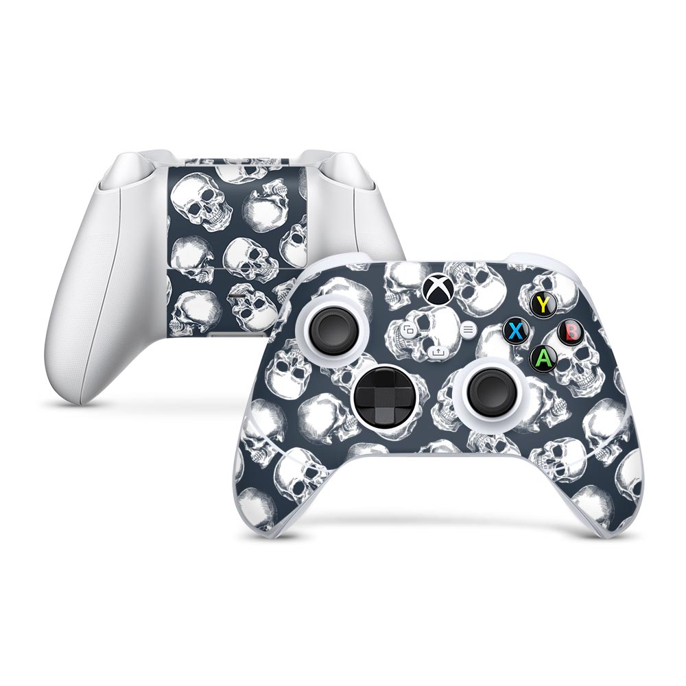 Skull Print Xbox Series S Controller Skin