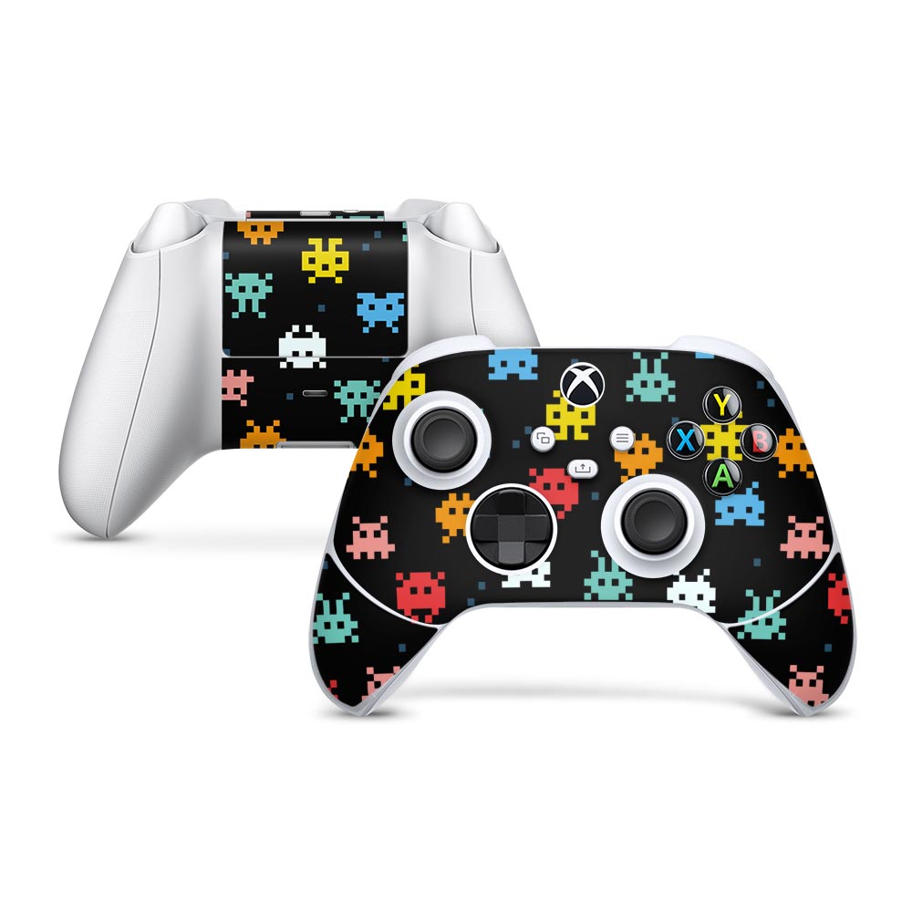 Space Invaders Xbox Series S Controller Skin