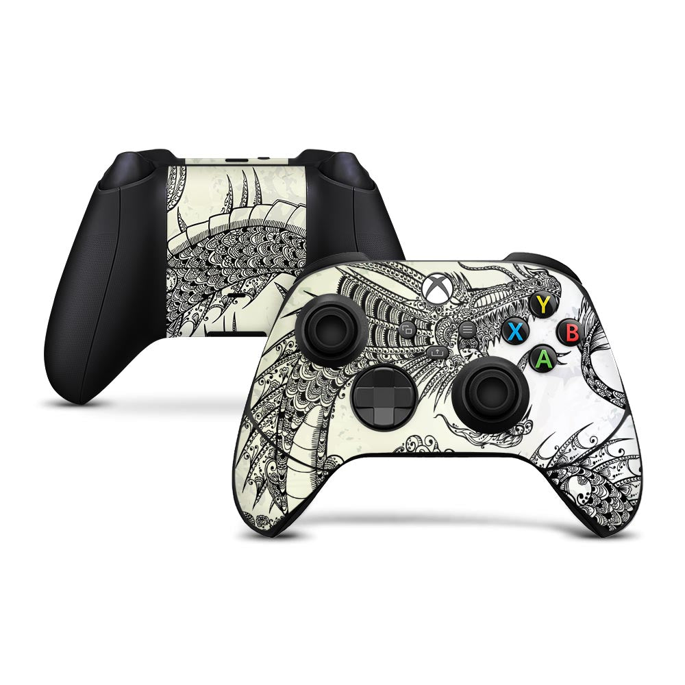 Oriental Dragon Xbox Series X Controller Skin