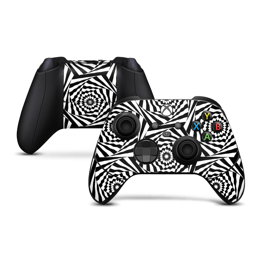 Monochrome Maze Xbox Series X Controller Skin