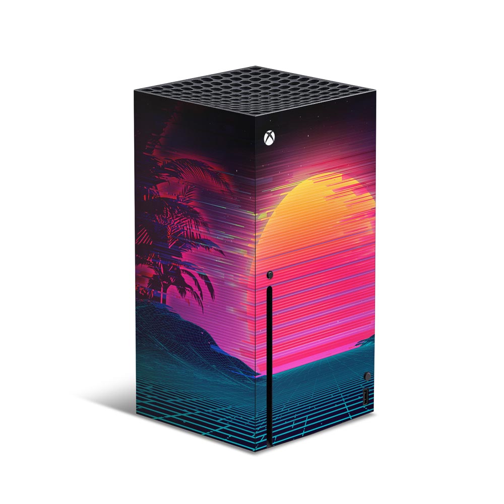 Glitched Retro Xbox Series X Skin