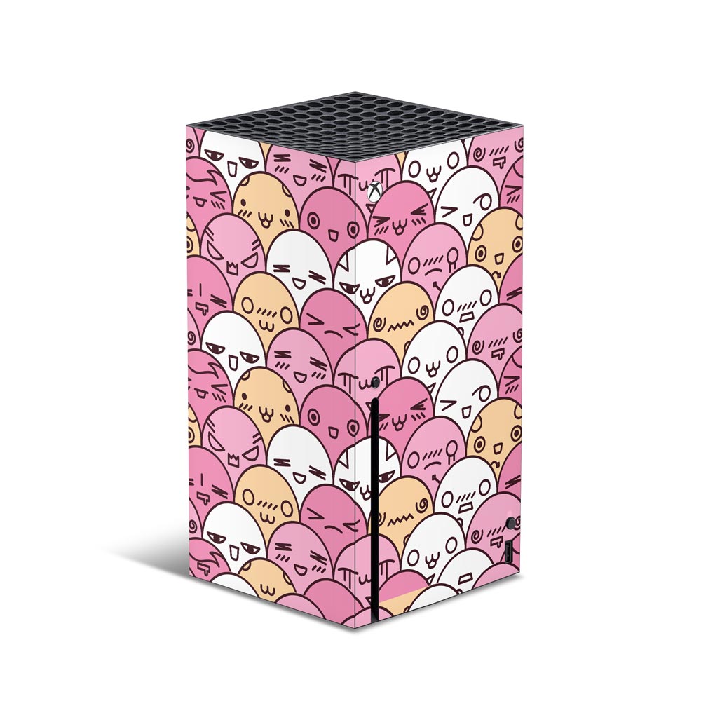 Kawaii Crowd Xbox Series X Skin