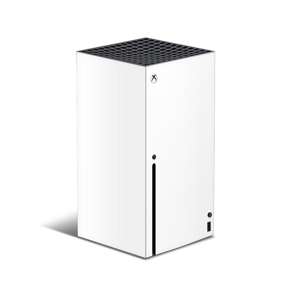White Microsoft Xbox Series X Skin