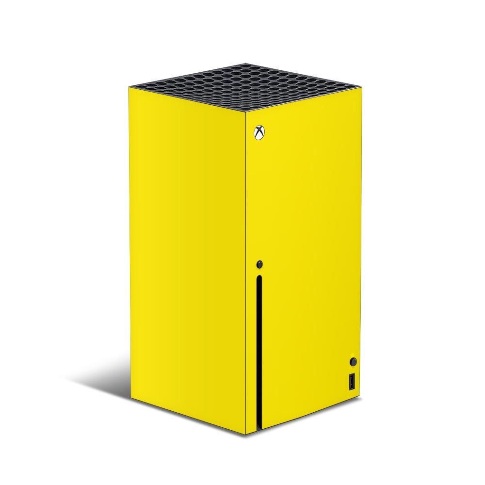 Yellow Xbox Series X Skin