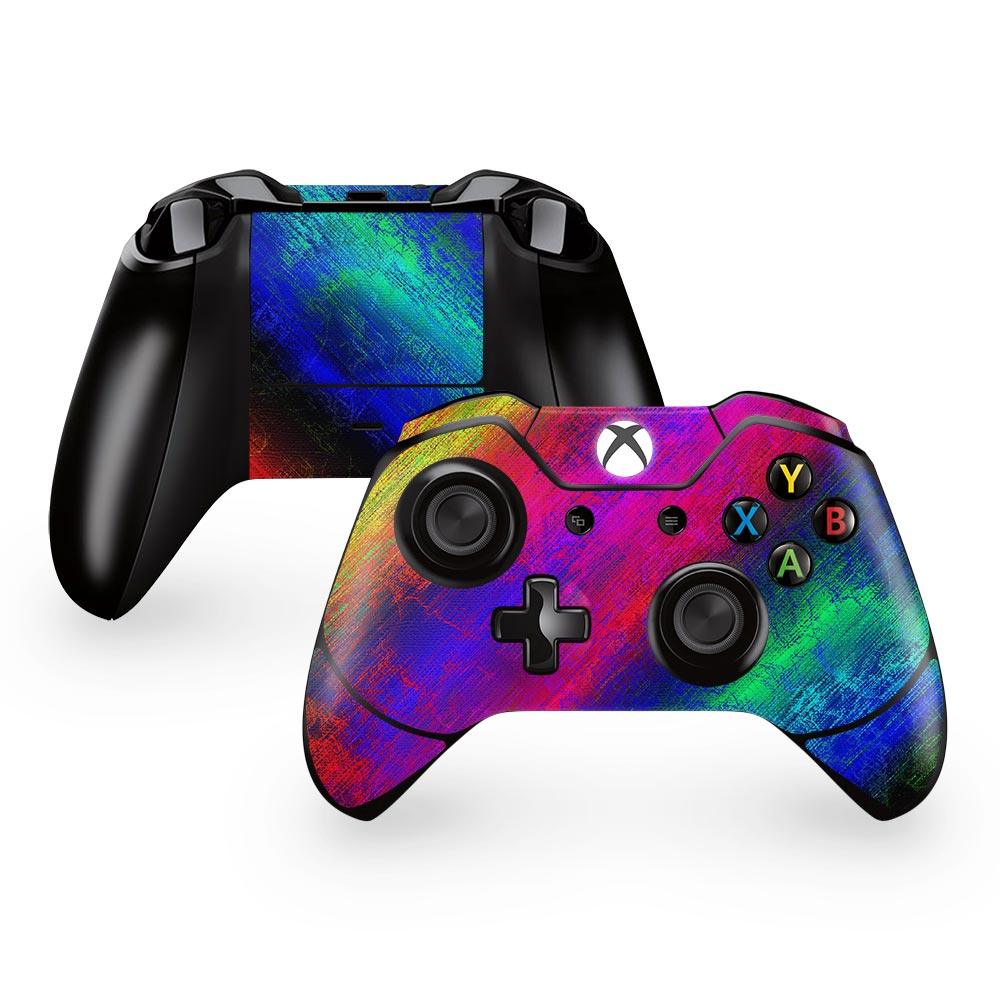 Grunge Rainbow V1 Xbox One Controller Skin