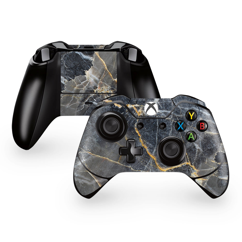 Slate Gold Marble Xbox One Controller Skin