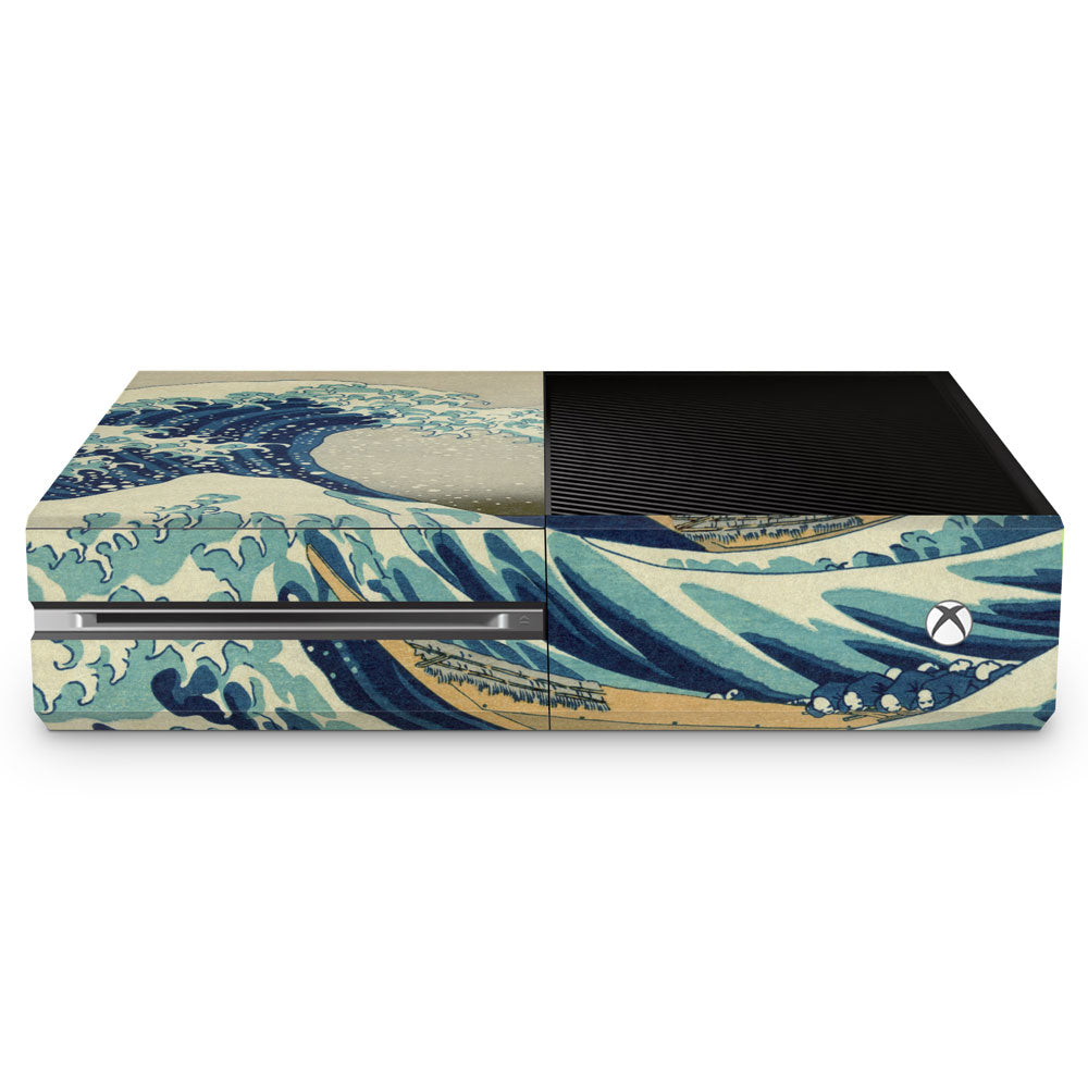 Great Wave Xbox One Console Skin