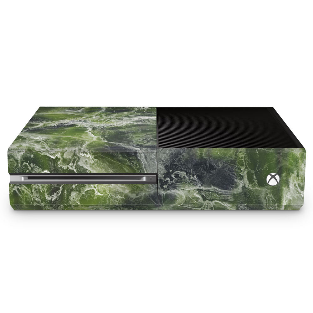 Green Ocean Marble Xbox One Console Skin