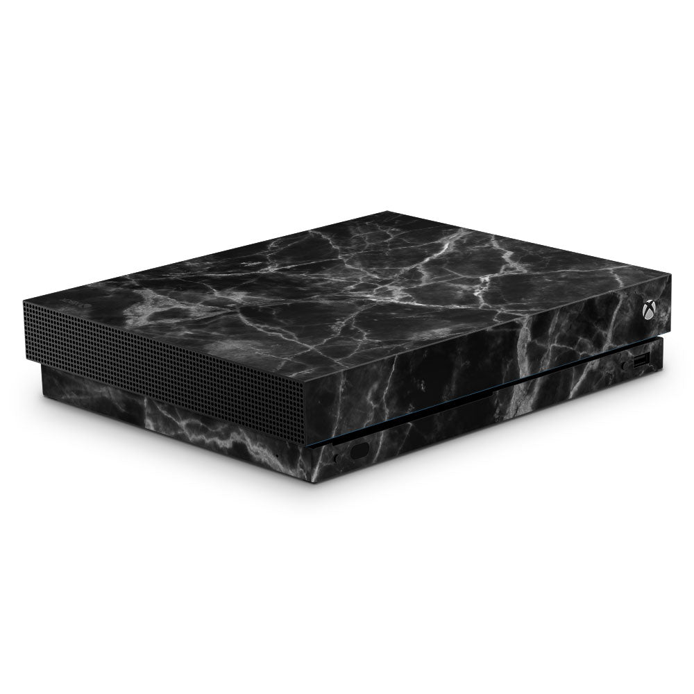 Black Marble Xbox One X Skin