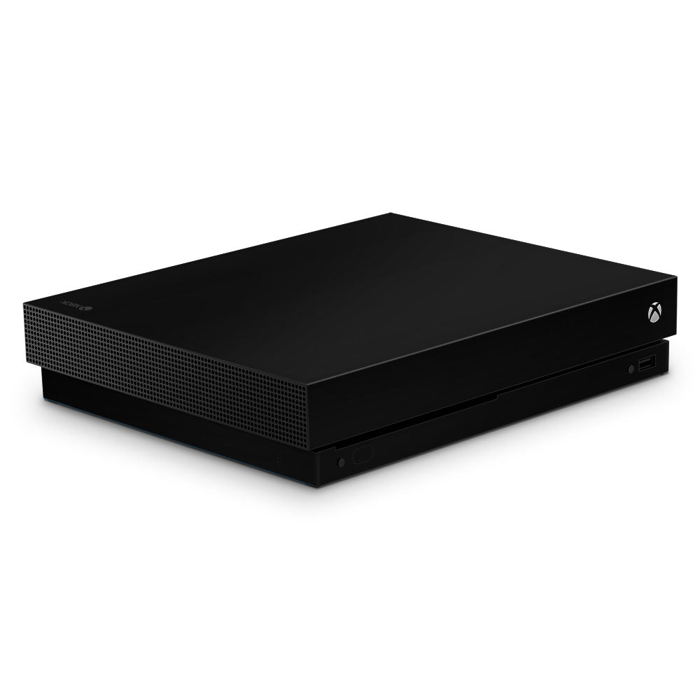 Pure Rich Black Xbox One X Skin