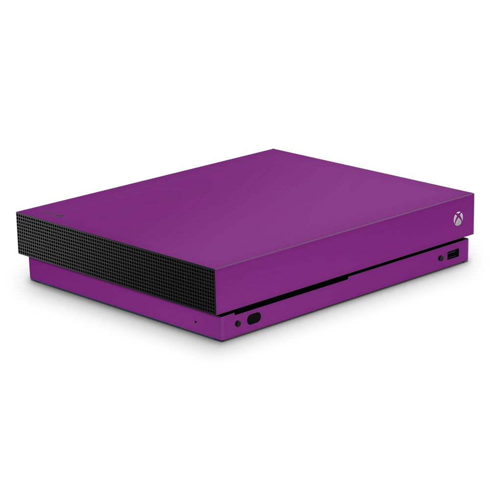 Pure Purple Xbox One X Skin