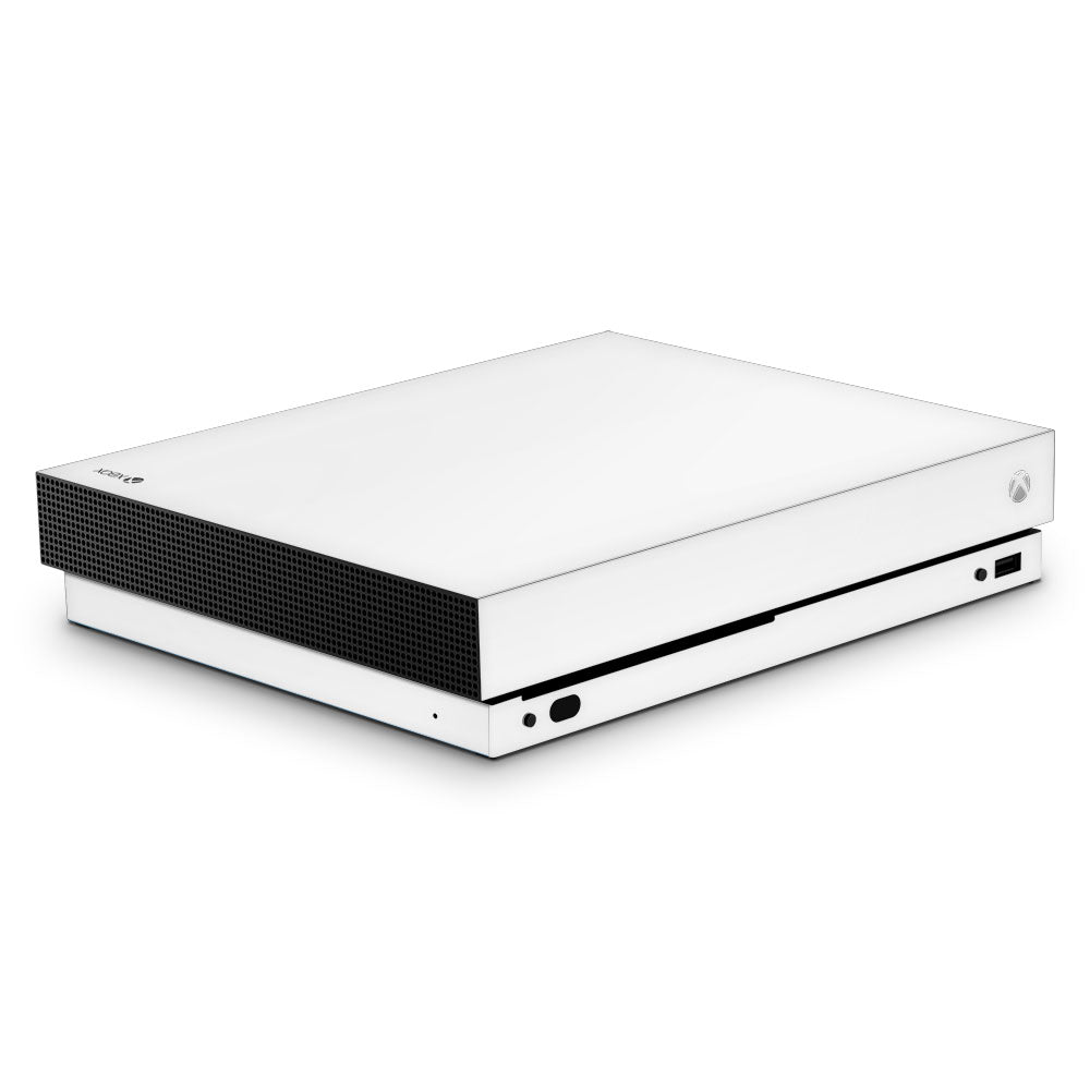 Pure White Xbox One X Skin